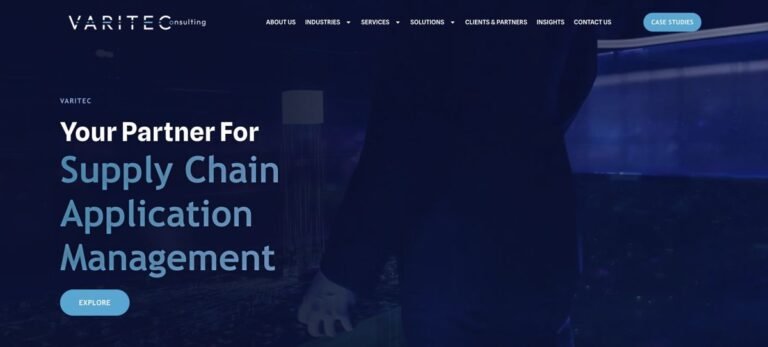 Varitec Consulting website preview