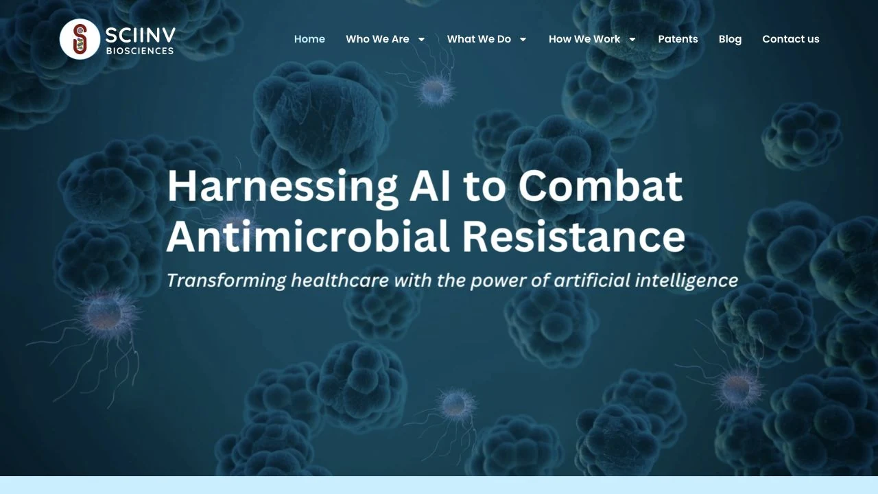 SCIINV website screenshot